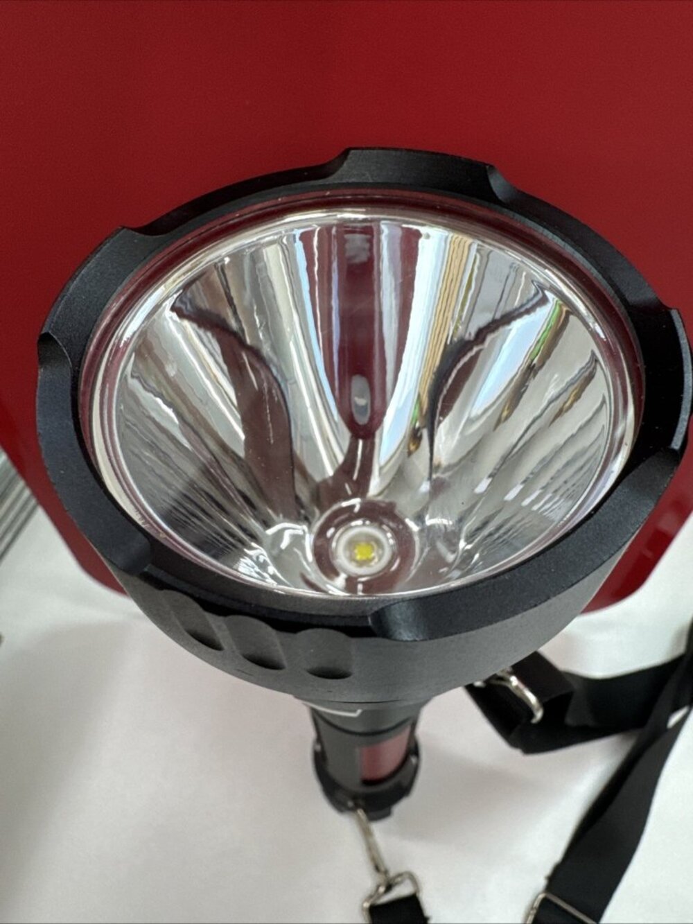 Q-Beam Stealth Defense High 1400 Lumens 1500 ft LED Flashlight Only Rechargeable - Picture 10 of 14